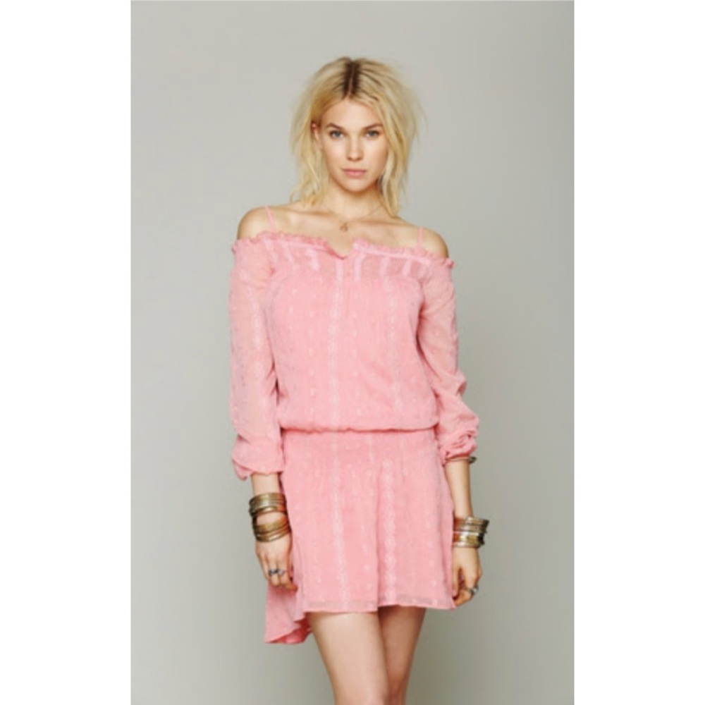 FREE PEOPLE Juliet Off Shoulder Dress